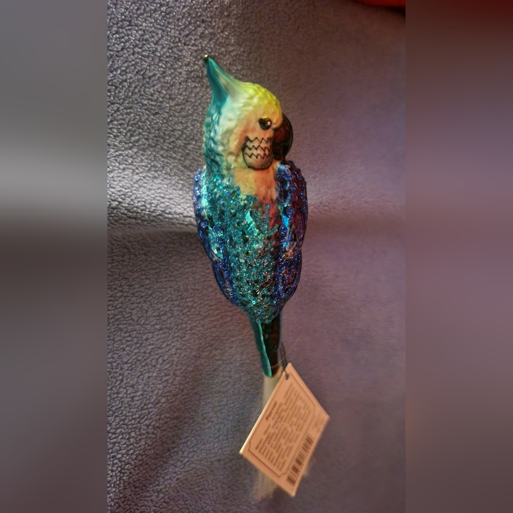 Old World Christmas PARROT Ornament - Picture 7 of 7